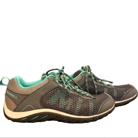Keen Shoes - 🌈 6/$40, Merrell Hiking/Outdoor Shoes, Grey/Blue, Size 6.5